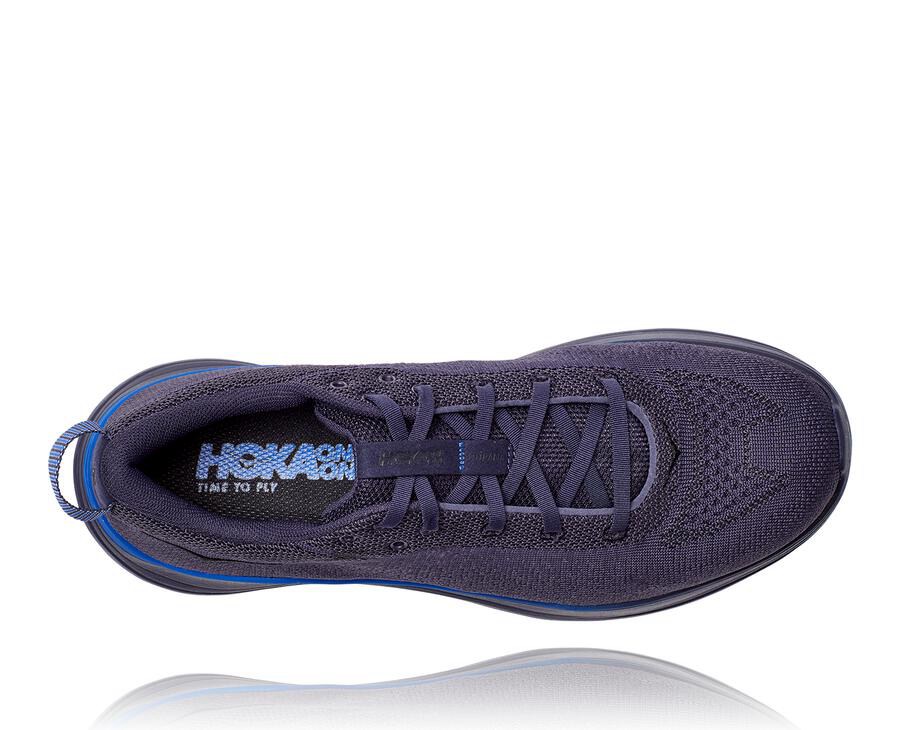 Chaussure Running Hoka One One Hupana Flow Homme - Bleu Marine - ECN-579061